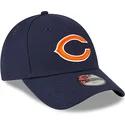 cap-islenkta-navy-blue-adjustable-strap-vaikams-9forty-the-league-chicago-bears-nfl-new-era