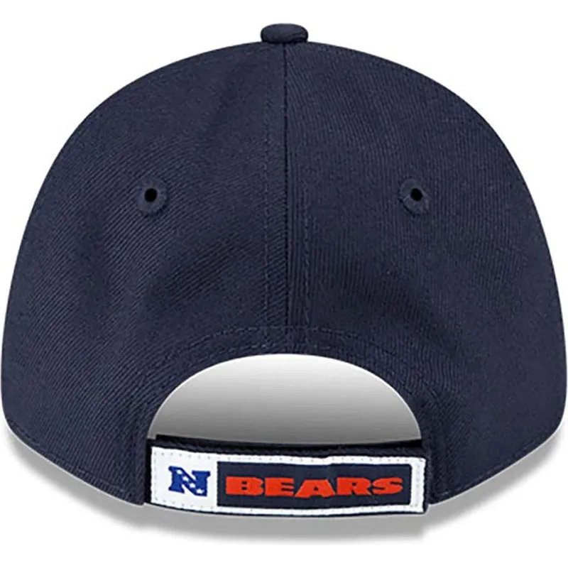 cap-islenkta-navy-blue-adjustable-strap-vaikams-9forty-the-league-chicago-bears-nfl-new-era