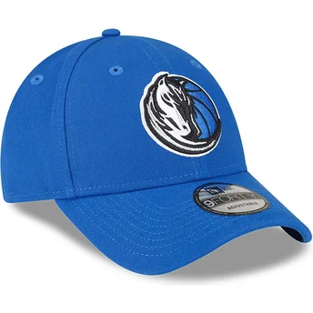 Kepurė išlenkta mėlyna reguliuojama juostelė 9FORTY The League Dallas Mavericks NBA New Era