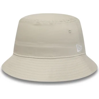 Beżowy kapelusz Essential Tapered marki New Era