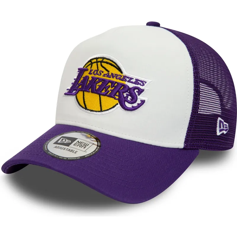 kepure-islenkta-ivairiaspalvis-snapback-a-frame-team-colour-los-angeles-lakers-nba-new-era