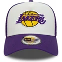 kepure-islenkta-ivairiaspalvis-snapback-a-frame-team-colour-los-angeles-lakers-nba-new-era