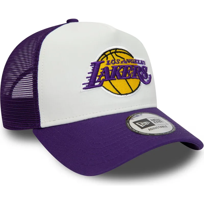 kepure-islenkta-ivairiaspalvis-snapback-a-frame-team-colour-los-angeles-lakers-nba-new-era