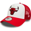 kepure-islenkta-ivairiaspalvis-snapback-a-frame-team-colour-chicago-bulls-nba-new-era