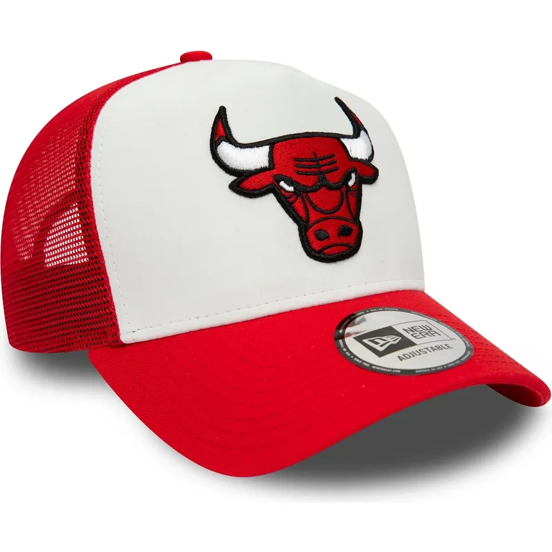 kepure-islenkta-vilkikas-ivairiaspalvis-snapback-a-frame-team-colour-chicago-bulls-nba-new-era