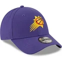 new-era-curved-brim-9forty-the-league-phoenix-suns-nba-purple-adjustable-cap