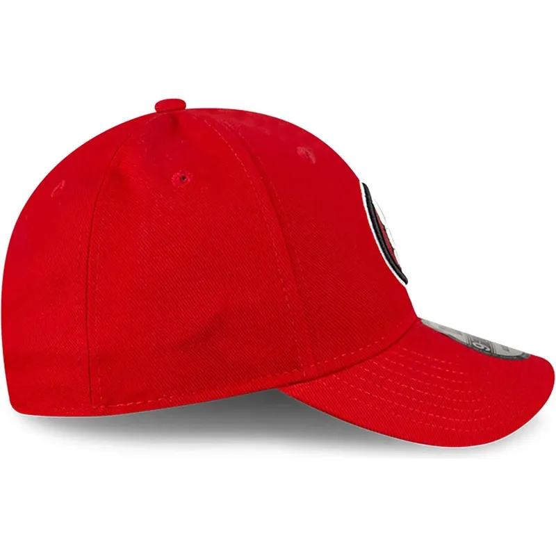 kepure-islenkta-raudona-reguliuojamas-9forty-the-league-team-colour-san-francisco-49ers-nfl-new-era