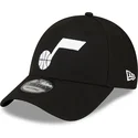 cap-islenkta-black-adjustable-strap-9forty-the-league-utah-jazz-nba-new-era