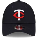kepure-islenkta-tamsiai-melyna-reguliuojamas-9forty-the-league-minnesota-twins-mlb-new-era