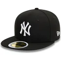kepure-plokscia-juoda-priglundanti-vaikams-59fifty-new-york-yankees-mlb-new-era