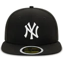 cap-plokscia-black-ajustada-vaikams-59fifty-new-york-yankees-mlb-new-era