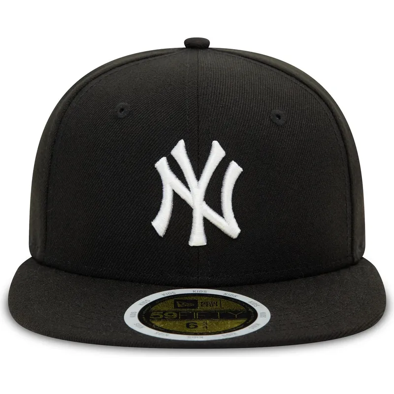 kepure-plokscia-juoda-priglundanti-vaikams-59fifty-new-york-yankees-mlb-new-era