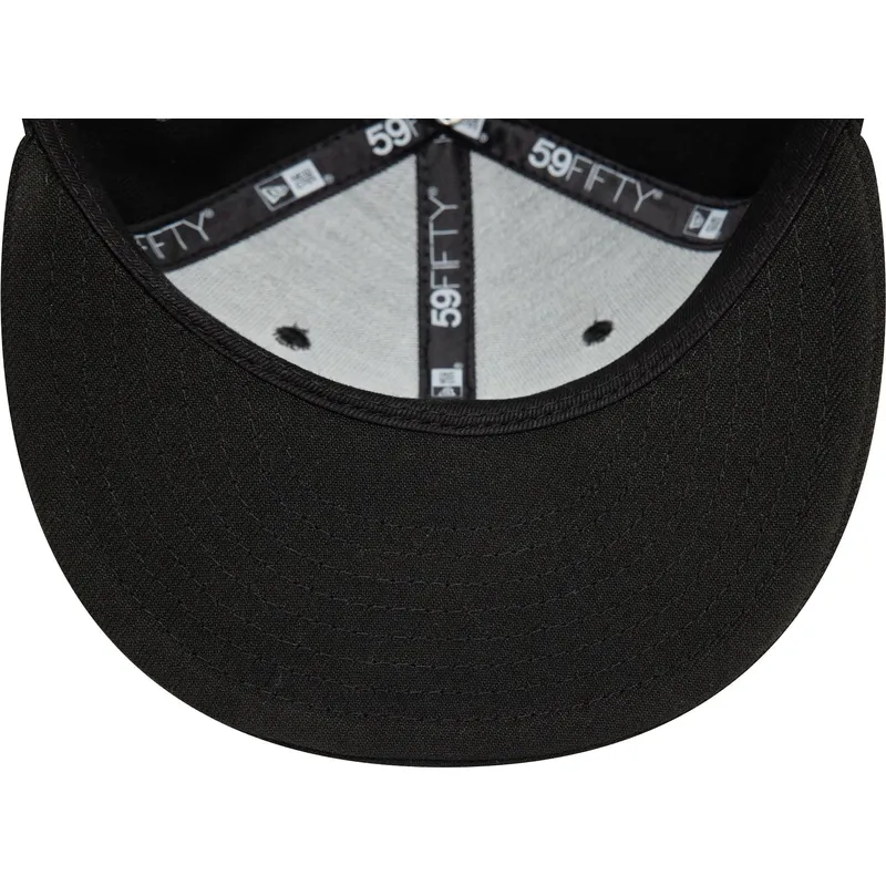 cap-plokscia-black-ajustada-vaikams-59fifty-new-york-yankees-mlb-new-era
