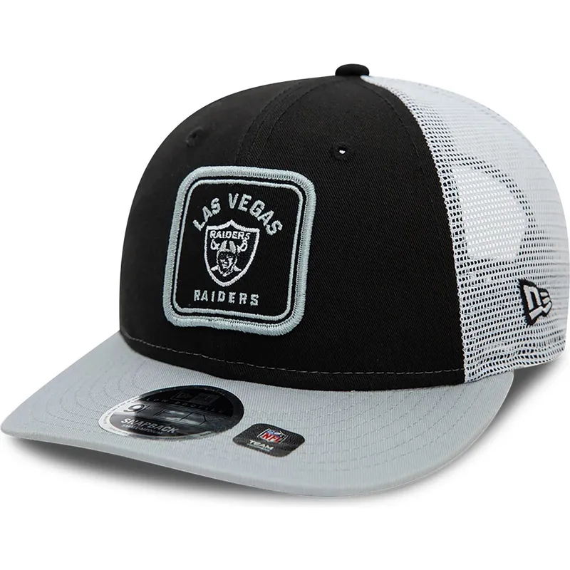 czarna-i-szara-czapka-trucker-9fifty-low-profile-patch-las-vegas-raiders-nfl-od-new-era