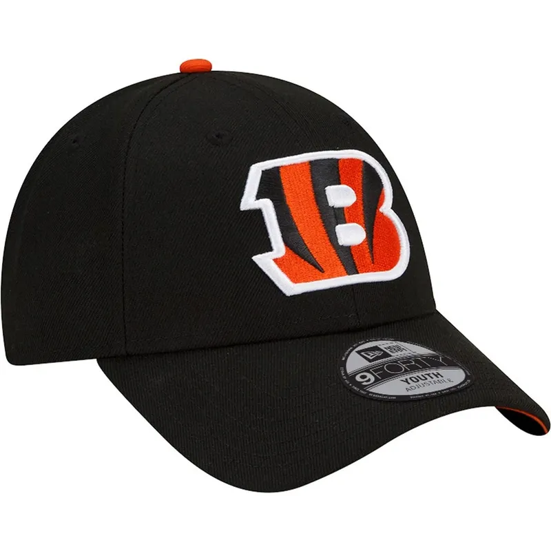 cap-islenkta-black-adjustable-strap-vaikams-9forty-the-league-cincinnati-bengals-nfl-new-era