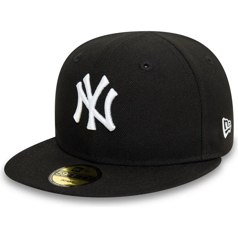 kepure-plokscia-juoda-priglundantis-vaikams-59fifty-my-first-new-york-yankees-mlb-new-era