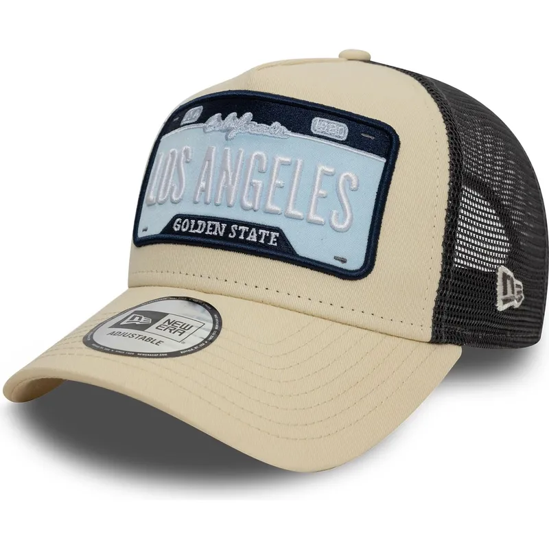 kepure-islenkta-smelio-snapback-a-frame-license-plate-los-angeles-ciudades-y-playas-new-era