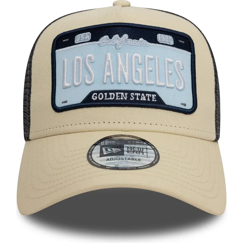 kepure-islenkta-smelio-snapback-a-frame-license-plate-los-angeles-ciudades-y-playas-new-era