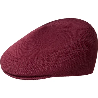 Kangol Seamless Tropic 507 Cranberry Maroon Flat Cap