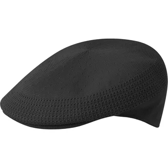 Czarna beretka z złotym logo Tropic 504 Ventair Black/Gold od Kangol