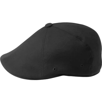 Beretė juoda Wool Flexfit 504 Black Kangol
