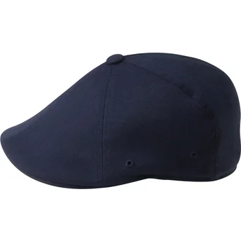 Beretė tamsiai mėlyna Wool Flexfit 504 Dk Blue Kangol