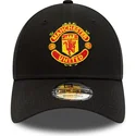 kepure-islenkta-juoda-reguliuojamas-9forty-essential-manchester-united-football-club-premier-league-new-era