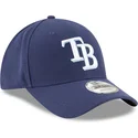 kepure-islenkta-tamsiai-melyna-reguliuojamas-9forty-the-league-tampa-bay-rays-mlb-new-era