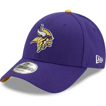 fioletowa-regulowana-czapka-z-zakrzywionym-daszkiem-9forty-the-league-minnesota-vikings-nfl-new-era