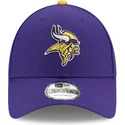 kepure-islenkta-violetine-reguliuojamas-9forty-the-league-minnesota-vikings-nfl-new-era