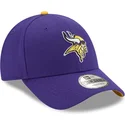kepure-islenkta-violetine-reguliuojamas-9forty-the-league-minnesota-vikings-nfl-new-era