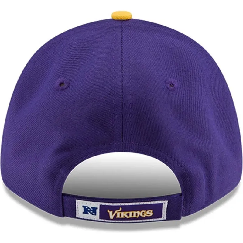 kepure-islenkta-violetine-reguliuojamas-9forty-the-league-minnesota-vikings-nfl-new-era