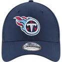 cap-islenkta-navy-blue-adjustable-strap-9forty-the-league-tennessee-titans-nfl-new-era