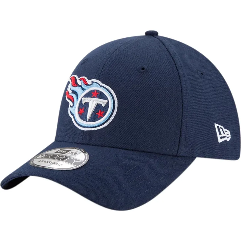 cap-islenkta-navy-blue-adjustable-strap-9forty-the-league-tennessee-titans-nfl-new-era
