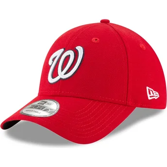 Kepurė išlenkta raudona reguliuojamas 9FORTY The League Washington Nationals MLB New Era