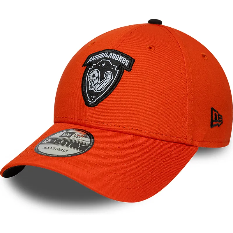 cap-islenkta-orange-adjustable-strap-9forty-core-aniquiladores-fc-kings-league-new-era