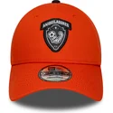 new-era-curved-brim-9forty-core-aniquiladores-fc-kings-league-orange-adjustable-cap