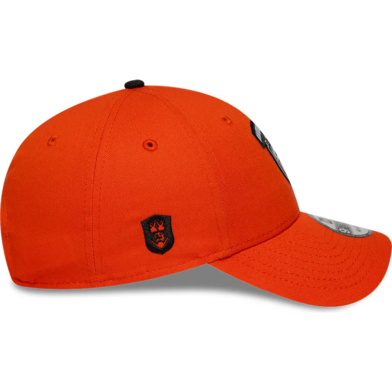 czapka-z-daszkiem-pomaranczowa-regulowana-9forty-core-aniquiladores-fc-kings-league-new-era