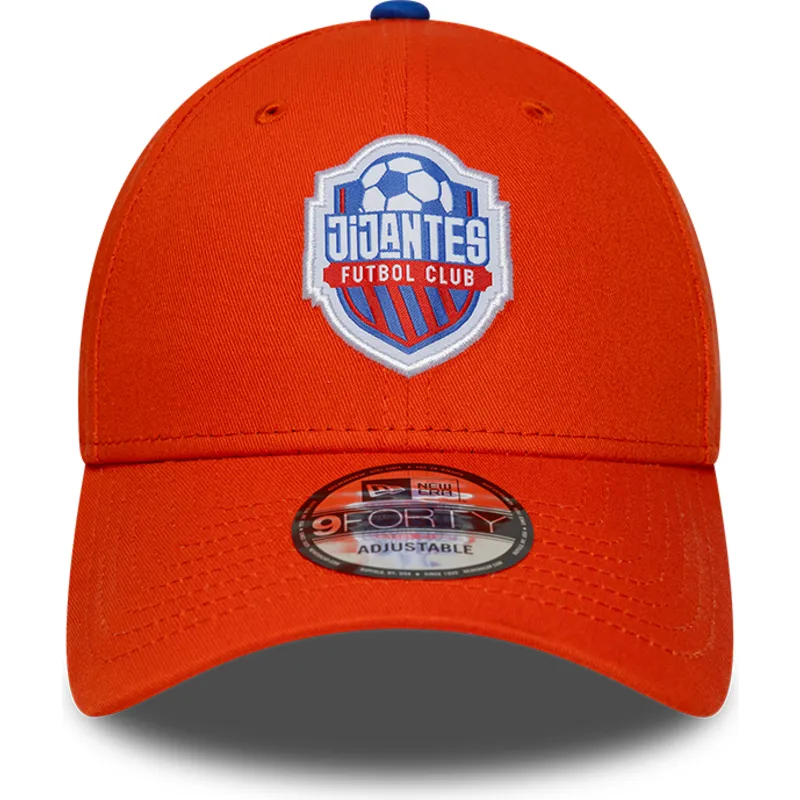 cap-islenkta-orange-adjustable-strap-9forty-core-jijantes-fc-kings-league-new-era