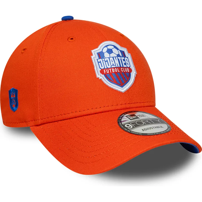cap-islenkta-orange-adjustable-strap-9forty-core-jijantes-fc-kings-league-new-era