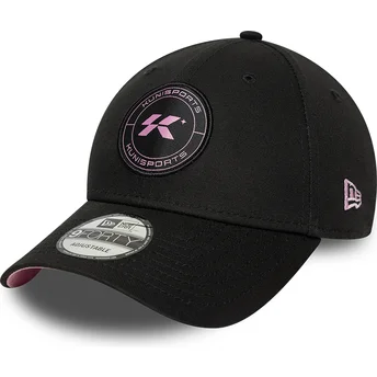 Cap išlenkta black adjustable strap 9FORTY Core Kunisports Kings League New Era