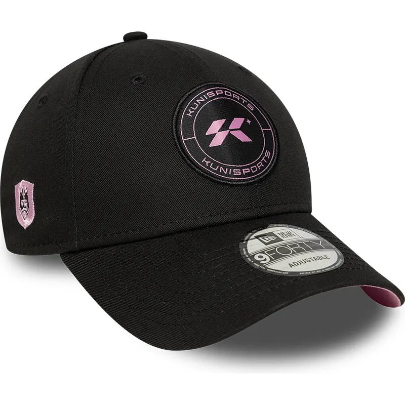 cap-islenkta-black-adjustable-strap-9forty-core-kunisports-kings-league-new-era