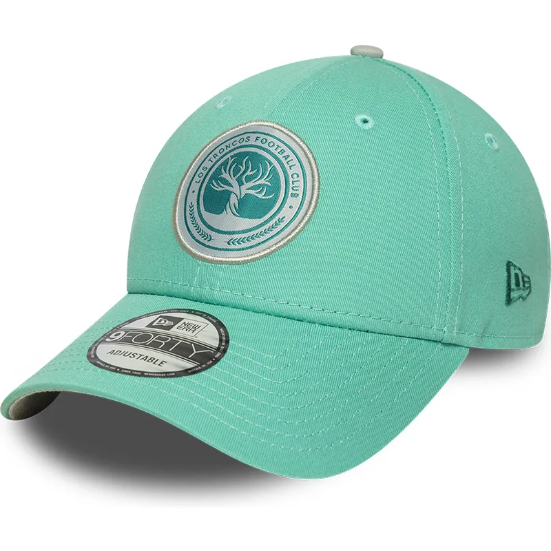 cap-islenkta-green-adjustable-strap-9forty-core-los-troncos-fc-kings-league-new-era