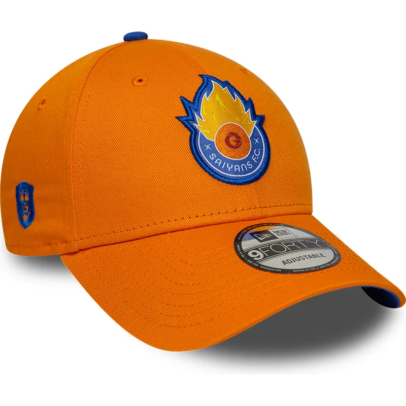 cap-islenkta-orange-adjustable-strap-9forty-core-saiyans-fc-kings-league-new-era
