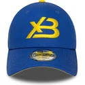 kepure-islenkta-melyna-reguliuojama-juostele-9forty-core-xbuyer-team-kings-league-new-era