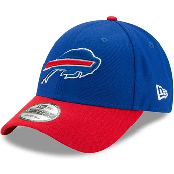 New Era Curved Brim 9FORTY The League Buffalo Bills NFL Blue and Red Adjustable Cap