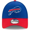 kepure-islenkta-melyna-reguliuojamas-9forty-the-league-buffalo-bills-nfl-new-era