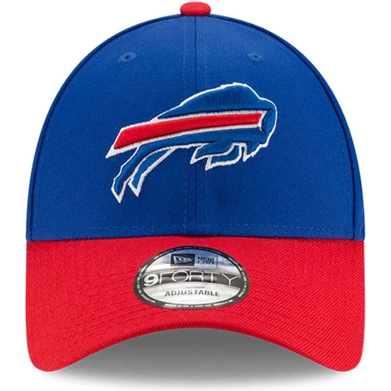 kepure-islenkta-melyna-reguliuojamas-9forty-the-league-buffalo-bills-nfl-new-era