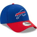 kepure-islenkta-melyna-reguliuojamas-9forty-the-league-buffalo-bills-nfl-new-era