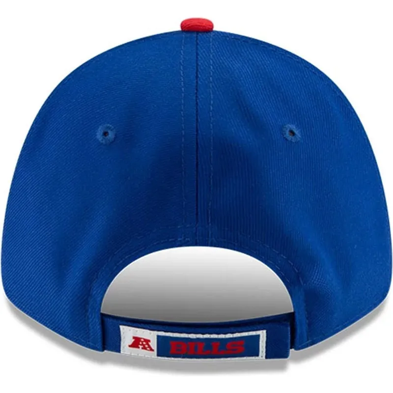 kepure-islenkta-melyna-reguliuojamas-9forty-the-league-buffalo-bills-nfl-new-era